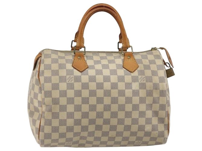 LOUIS VUITTON Borsa Damier Azur Speedy 30 N41533 LV Auth 190711A - vista 13