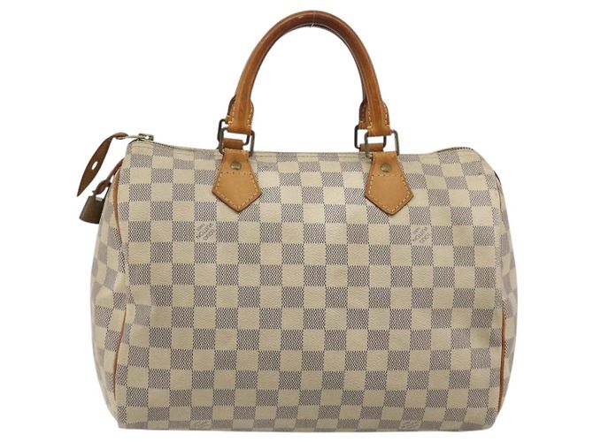 LOUIS VUITTON Borsa Damier Azur Speedy 30 N41533 LV Auth 190711A - vista 2