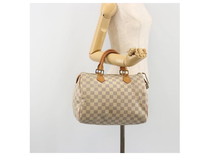 LOUIS VUITTON Borsa Damier Azur Speedy 30 N41533 LV Auth 190711A - vista 23