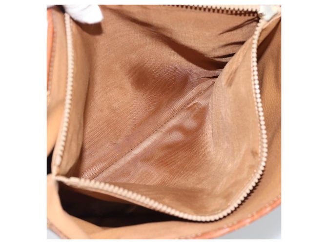 Céline Borsa Tote CELINE Macadam in PVC e pelle marrone con finiture dorate Auth 192720 - vista 11