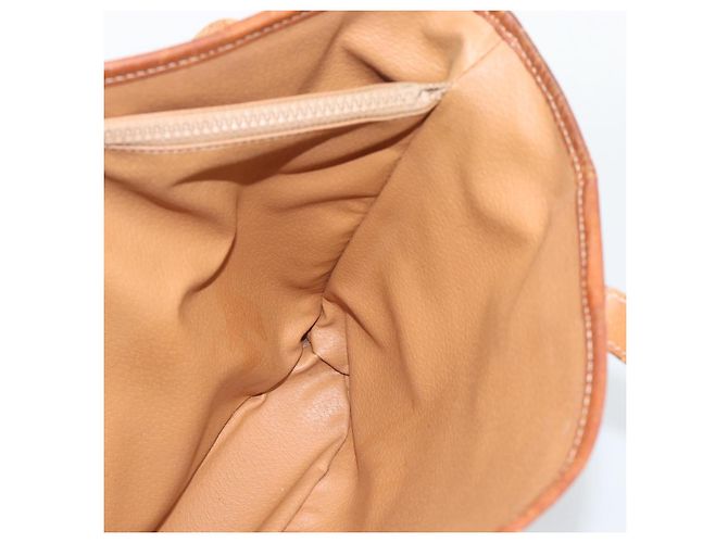 Céline Borsa Tote CELINE Macadam in PVC e pelle marrone con finiture dorate Auth 192720 - vista 18