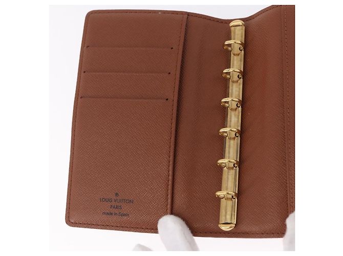 LOUIS VUITTON Monogram Agenda PM Day Planner Cover R20005 LV Auth 192007 Monograma - vista 20