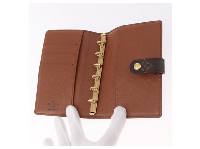 LOUIS VUITTON Monogram Agenda PM Day Planner Cover R20005 LV Auth 192007 Monograma - vista 8