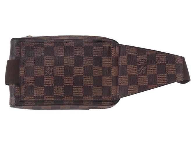 LOUIS VUITTON Borsa a Spalla Damier Ebene Geronimos N51994 LV Auth 191787 - vista 2