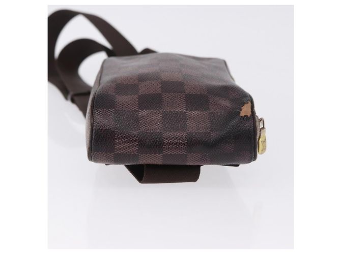 LOUIS VUITTON Borsa a Spalla Damier Ebene Geronimos N51994 LV Auth 191787 - vista 3