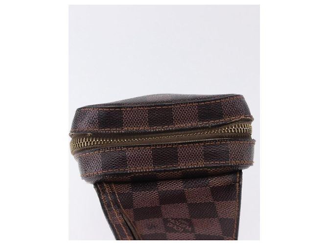 LOUIS VUITTON Borsa a Spalla Damier Ebene Geronimos N51994 LV Auth 191787 - vista 4