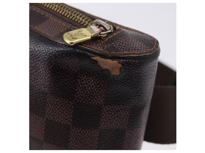 LOUIS VUITTON Borsa a Spalla Damier Ebene Geronimos N51994 LV Auth 191787 - vista 8