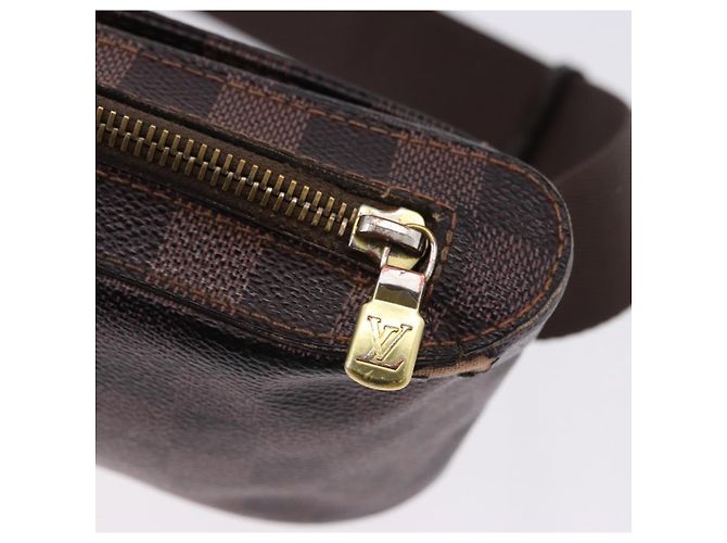 LOUIS VUITTON Borsa a Spalla Damier Ebene Geronimos N51994 LV Auth 191787 - vista 9