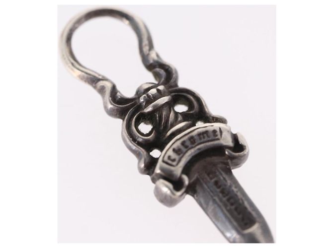 Pendente Charm Daga Chrome Hearts Top Ag925 Silver Auth 190678M Argento - vista 5