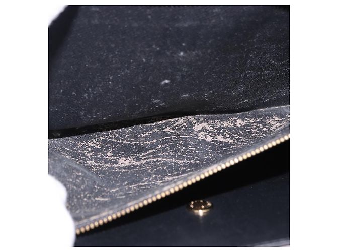 LOUIS VUITTON Epi Montaigne 27 Clutch Bag Black M52652 LV Auth mr2795 Nero - vista 11