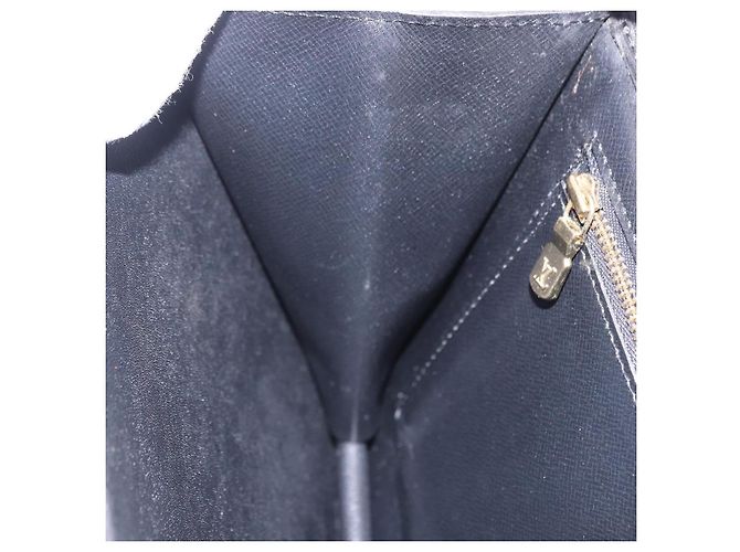 LOUIS VUITTON Epi Montaigne 27 Clutch Bag Black M52652 LV Auth mr2795 Nero - vista 20
