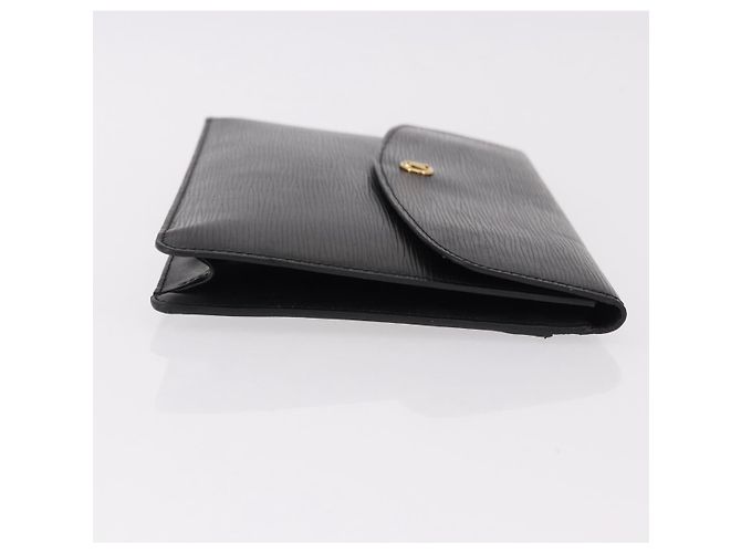 LOUIS VUITTON Epi Montaigne 27 Clutch Bag Black M52652 LV Auth mr2795 Nero - vista 3
