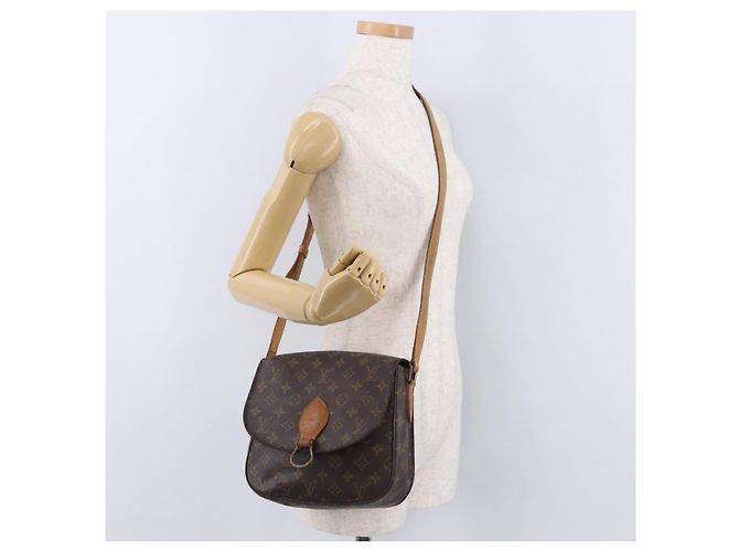 LOUIS VUITTON Borsa a Spalla Monogram Saint Cloud GM M51242 LV Auth BA14367 Monogramma - vue 27