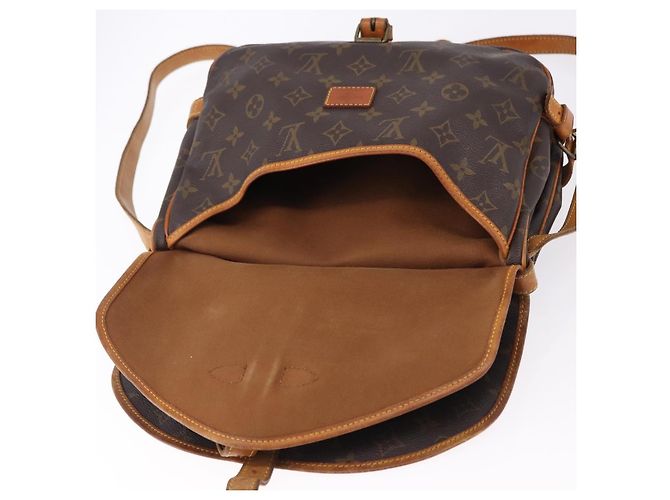 LOUIS VUITTON Borsa a Spalla Monogram Saumur 30 M42256 LV Auth ka5313 Monogramma - vista 10