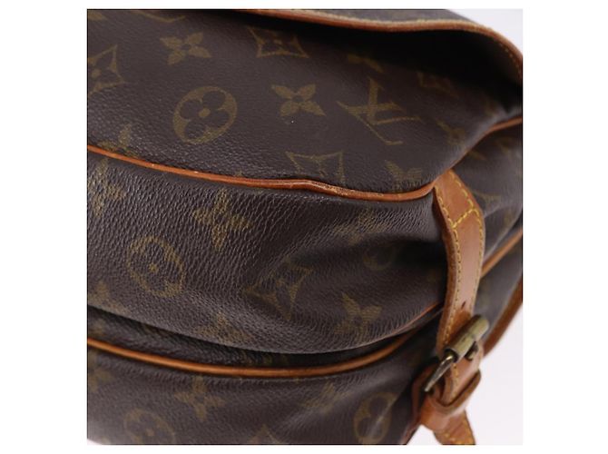 LOUIS VUITTON Borsa a Spalla Monogram Saumur 30 M42256 LV Auth ka5313 Monogramma - vista 16
