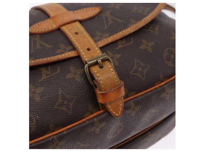 LOUIS VUITTON Borsa a Spalla Monogram Saumur 30 M42256 LV Auth ka5313 Monogramma - vista 9