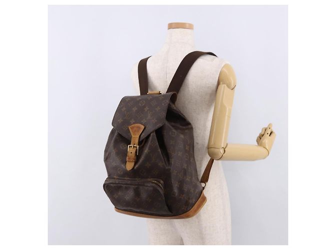 LOUIS VUITTON Zaino Monogram Montsouris GM M51135 LV Auth bs35999 Monogramma - vista 27