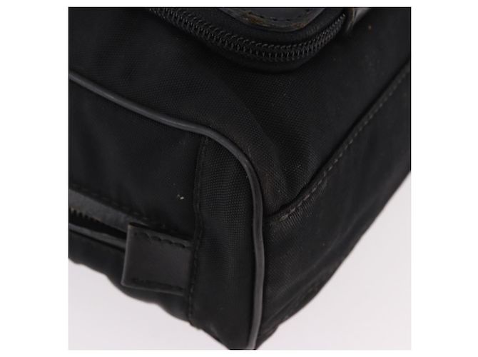 Borsa GUCCI in tela nera e argento Auth bs36102 Nero - vista 11