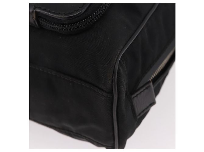 Borsa GUCCI in tela nera e argento Auth bs36102 Nero - vista 12