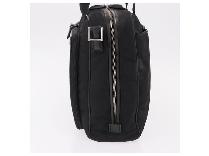 Borsa GUCCI in tela nera e argento Auth bs36102 Nero - vista 5