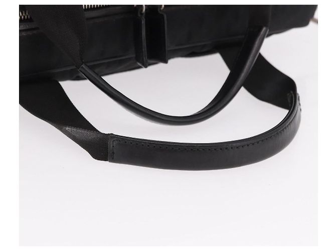 Borsa GUCCI in tela nera e argento Auth bs36102 Nero - vista 8