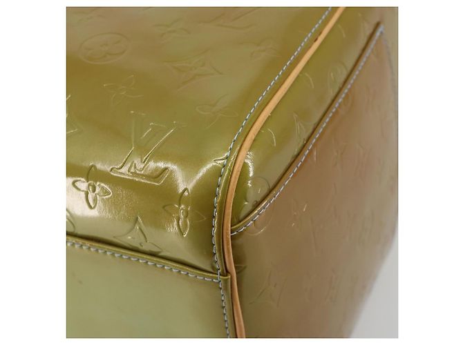 LOUIS VUITTON Monogram Vernis Mercer Boston Bag Baby Blue M91001 LV Auth 191782 Blu chiaro - vista 16