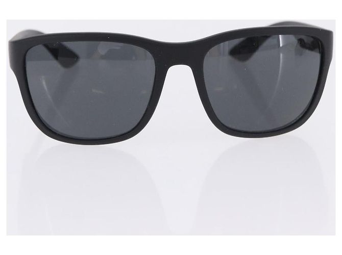 Occhiali da Sole PRADA Plastica Metallo 3 Set Nero Marrone Auth SW2622 - vista 2