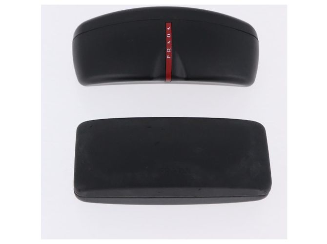 Occhiali da Sole PRADA Plastica Metallo 3 Set Nero Marrone Auth SW2622 - vista 20