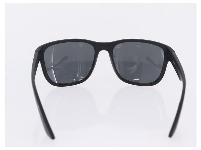 Occhiali da Sole PRADA Plastica Metallo 3 Set Nero Marrone Auth SW2622 - vista 3
