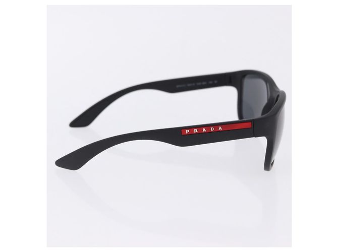Occhiali da Sole PRADA Plastica Metallo 3 Set Nero Marrone Auth SW2622 - vista 6