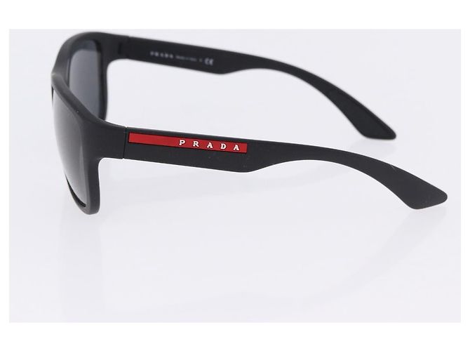 Occhiali da Sole PRADA Plastica Metallo 3 Set Nero Marrone Auth SW2622 - vista 7