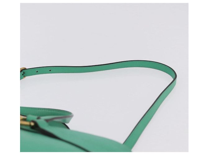 Borsa GUCCI in pelle 2way Verde Oro 319795 Auth 192124V D'oro - vista 11