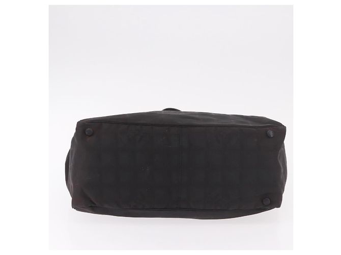 CHANEL Nuova Borsa Tote Travel in Nylon Nero CC Auth gh2153 - vista 5