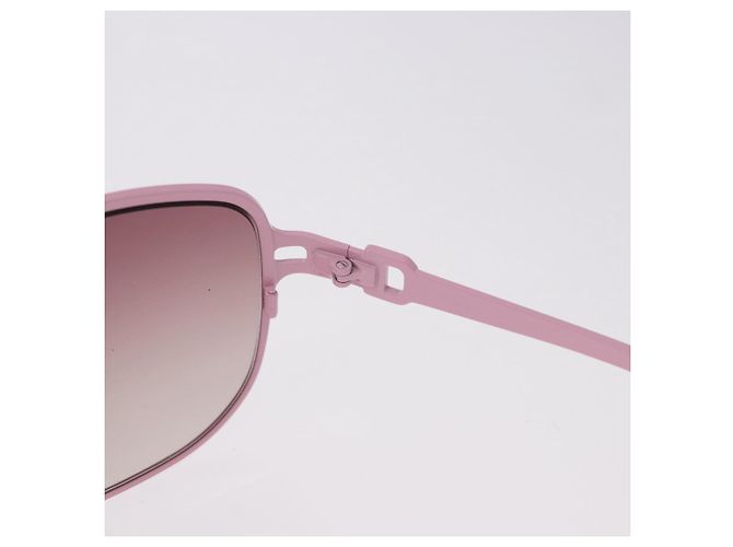 Gafas de sol Christian Dior de plástico Rosa Auth BA14446A - vista 10