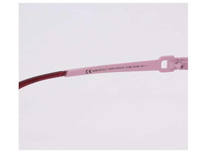 Gafas de sol Christian Dior de plástico Rosa Auth BA14446A - vista 15