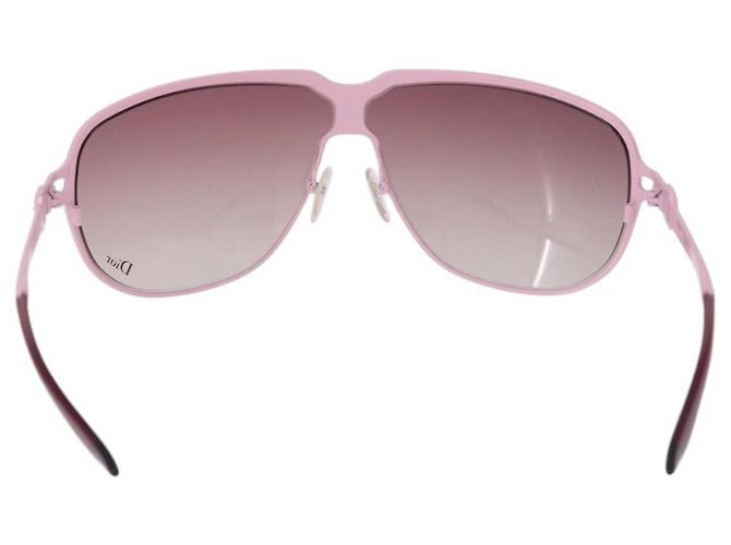 Gafas de sol Christian Dior de plástico Rosa Auth BA14446A - vista 3