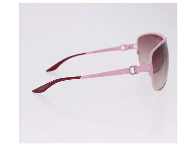 Gafas de sol Christian Dior de plástico Rosa Auth BA14446A - vista 6