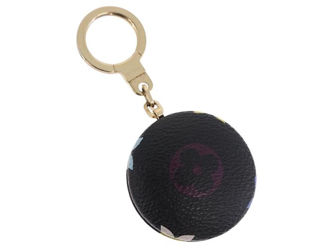 LOUIS VUITTON Portachiavi Astropill in Canvas Multicolor Black M51912 Auth 192130V Nero - vista 5