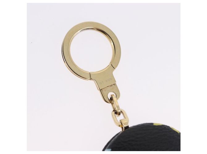 LOUIS VUITTON Portachiavi Astropill in Canvas Multicolor Black M51912 Auth 192130V Nero - vista 7