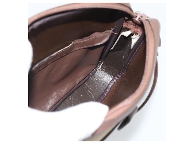 Borsa a Spalla Burberrys Nova Check in Tela Beige Gold Auth ep15123 D'oro - vista 18