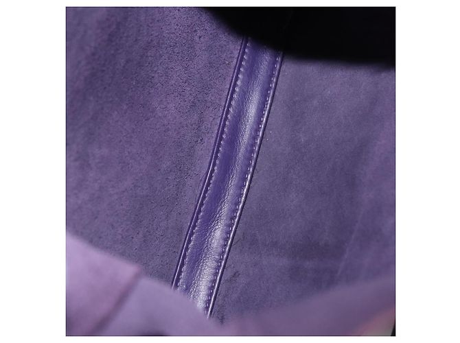 Borsa a Spalla BOTTEGA VENETA INTRECCIATO in Pelle Viola Auth 192755A Porpora - vista 10