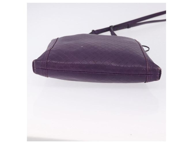 Borsa a Spalla BOTTEGA VENETA INTRECCIATO in Pelle Viola Auth 192755A Porpora - vista 6