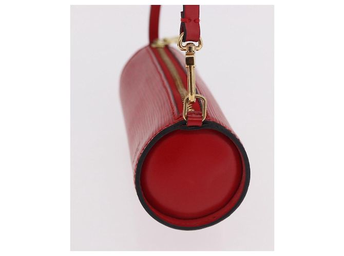 Borsa LOUIS VUITTON Epi Soufflot Rossa M52227 LV Auth 190657V Rosso - vista 23