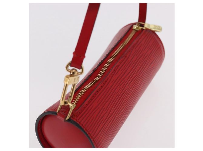 Borsa LOUIS VUITTON Epi Soufflot Rossa M52227 LV Auth 190657V Rosso - vista 24