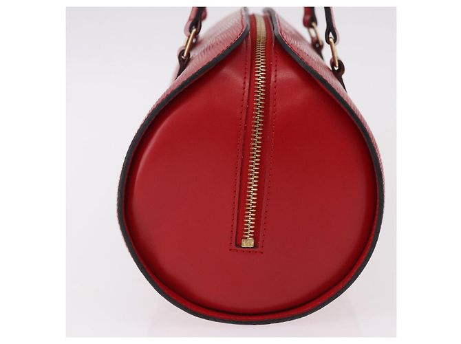 Borsa LOUIS VUITTON Epi Soufflot Rossa M52227 LV Auth 190657V Rosso - vista 3