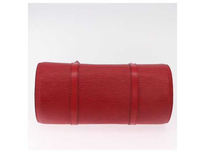 Borsa LOUIS VUITTON Epi Soufflot Rossa M52227 LV Auth 190657V Rosso - vista 5