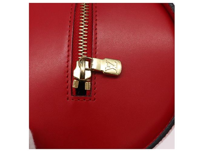Borsa LOUIS VUITTON Epi Soufflot Rossa M52227 LV Auth 190657V Rosso - vista 8