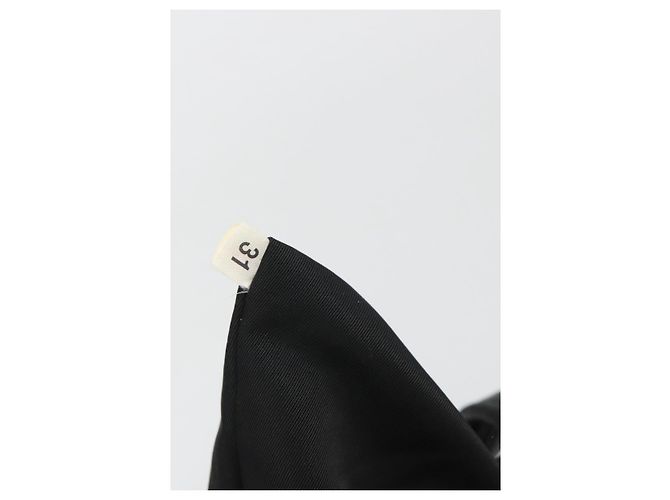 PRADA Tote Bag Nylon Schwarz Gold Auth 192232A Golden - Ansicht 11