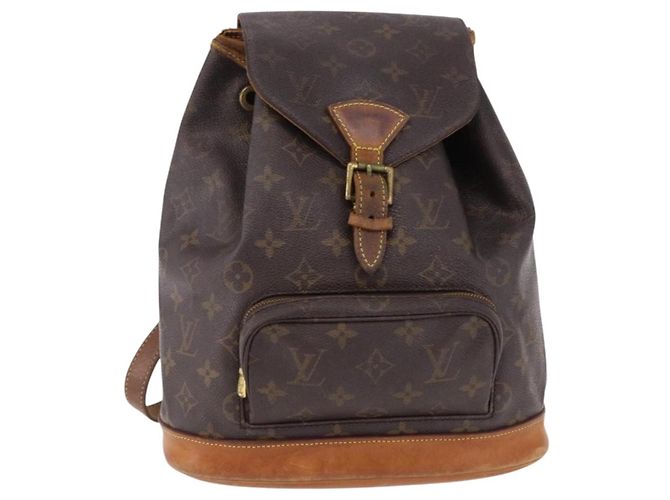 LOUIS VUITTON Zaino Monogram Montsouris MM M51136 LV Auth BA13800 Monogramma - vista 13