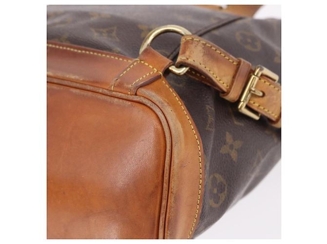 LOUIS VUITTON Zaino Monogram Montsouris MM M51136 LV Auth BA13800 Monogramma - vista 19